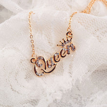 Load image into Gallery viewer, Crowned Queen Necklace
