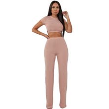 Load image into Gallery viewer, Monica Wide Leg Pants Set
