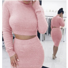 Load image into Gallery viewer, JoAnne Two Piece Sweater Skirt Set
