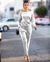 Load image into Gallery viewer, Tandy Two Piece Knitted Sweater Pants Set
