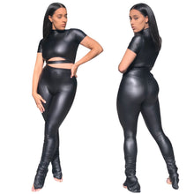 Load image into Gallery viewer, Alona Stacked Two Piece Pants Set
